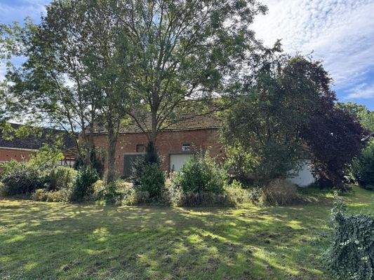 Ansicht zur Scheune vom Hinterhof