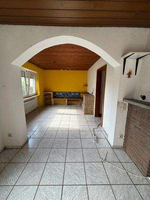 vom Wohnzimmer ins Esszimmer