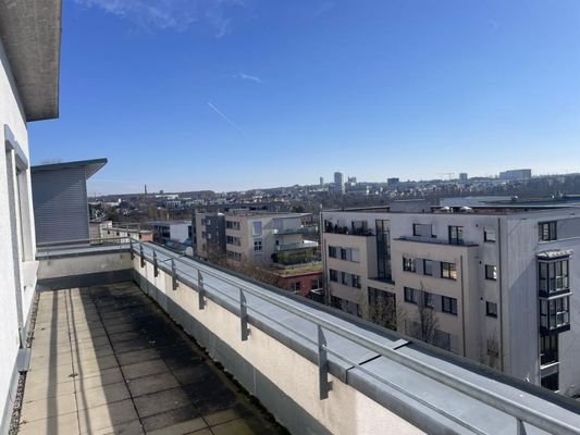 Blick vom Balkon 2. DG