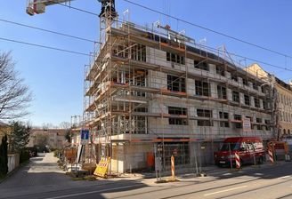 Der Rohbau wächst...