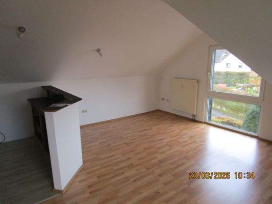 Wohn-/-Schlafzimmer mit Theke