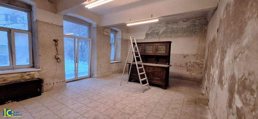 Loftartiger Hauptsraum