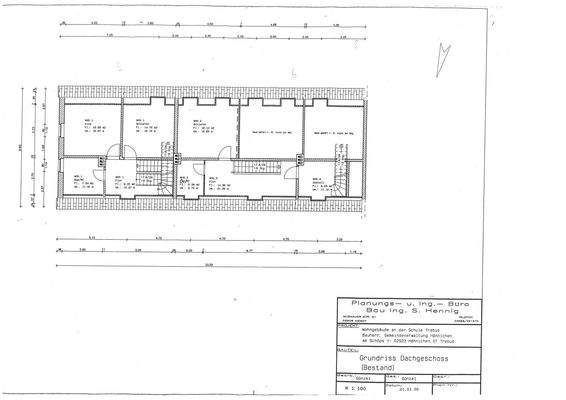 Grundriss Wohnhaus Dachgeschoss, Dorfstr. 61a_b, Trebus