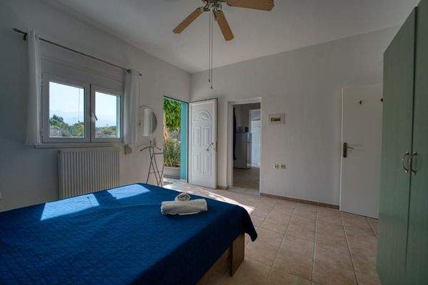 Kreta, Douliana: Faszinierendes Haus mit Meer- und Bergblick