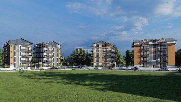 Chic Apartments in a Complex with Swimming Pool in Fethiye