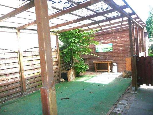 Blick aus Küchenfenster