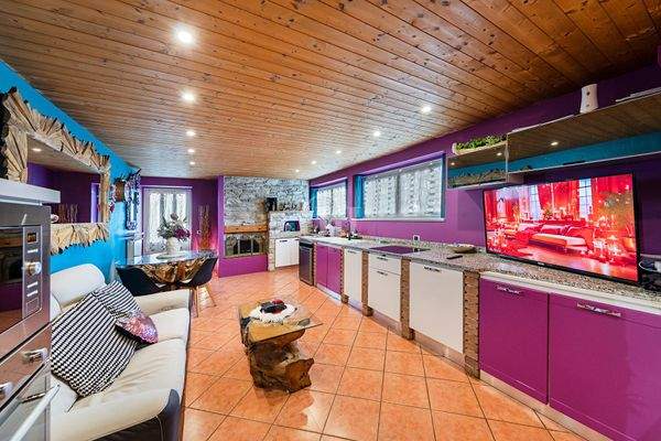 Wohnzimmer im Erdgeschoss