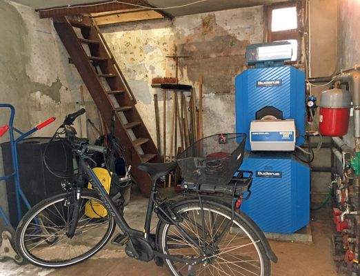 Heizanlage im Nebengebäude
