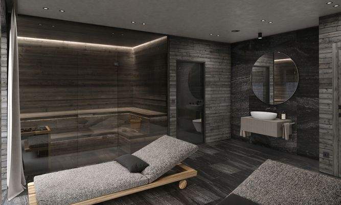 VISUALISIERUNG WELLNESSBEREICH