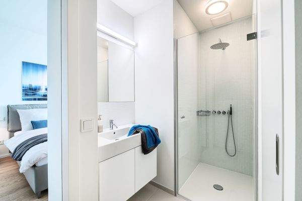 Modernes Duschbad...