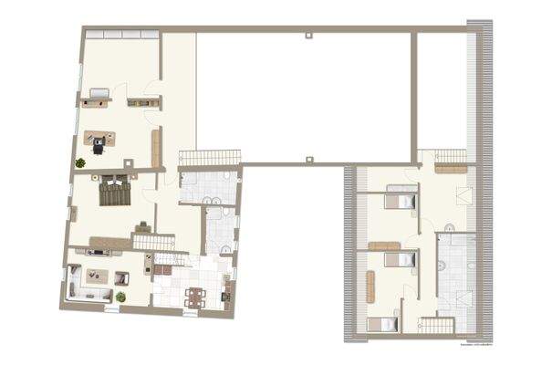 Grundriss Obergeschoss