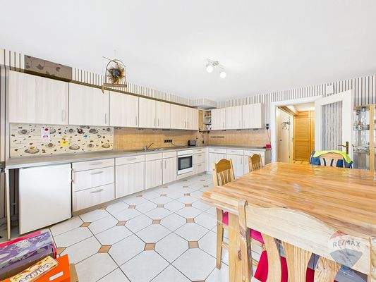 Küche im Souterrain