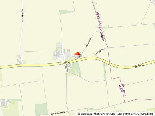 Geolyzer Kartenausschnitt