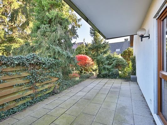 Überdachte Terrasse