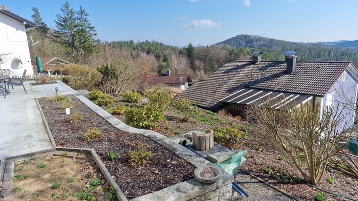 Veranda und Garten