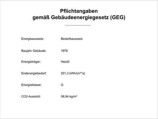 Pflichtangaben GEG 