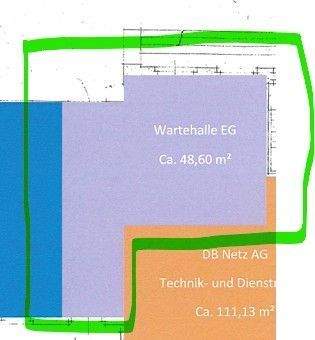 Grundriss - EG Wartehalle Oyten 