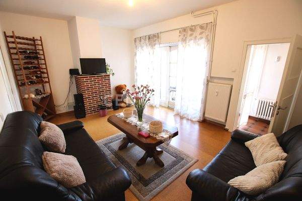 EG  WG Wohnbereich mit Blick in den Garten