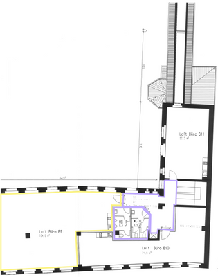 2. Obergeschoss Loft B9
