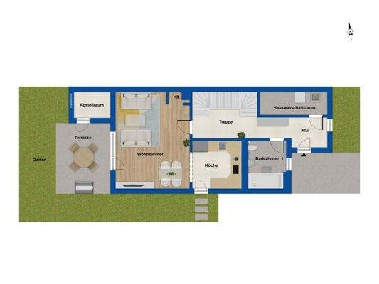 Grundriss Erdgeschoss