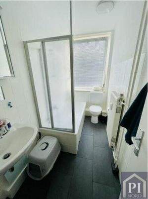 Blick ins Badezimmer