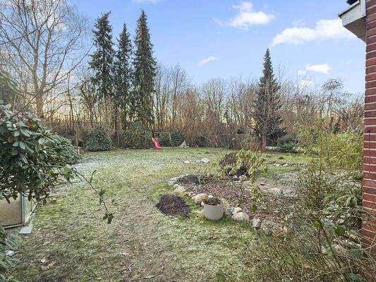 Süd-West Ausrichtung des Grundstücks