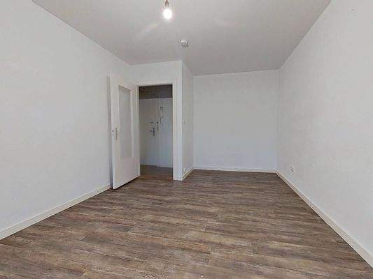 Ansicht II: Wohn- und Schlafbereich