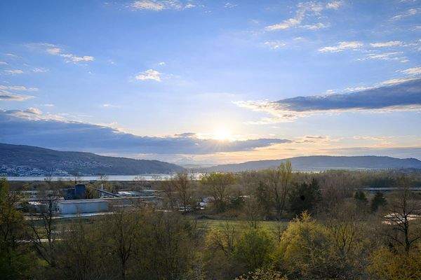 Fernsicht vom Balkon