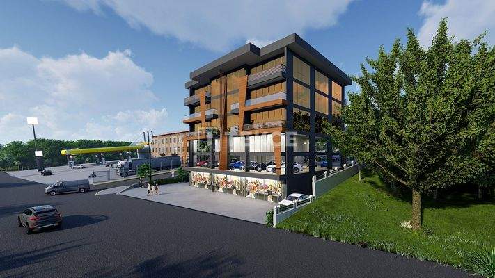 Offices and Shops with Road Frontage in a Central Location in Yalova