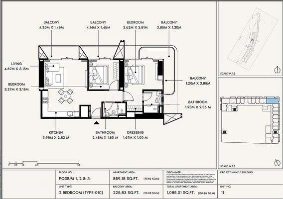 Affordable Apartments in Downtown Jebel Ali Dubai