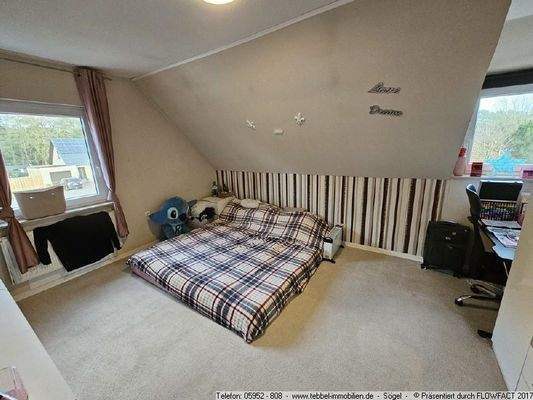 Schlafzimmer im Obergeschoss