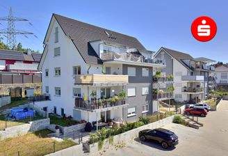 Hausansicht - ETW im 1. OG mit Balkon