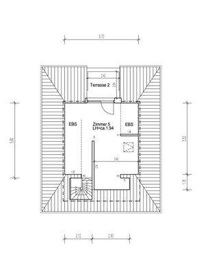 Grundriss Dachgeschoss