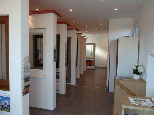 attraktiver Ausstellungsbereich