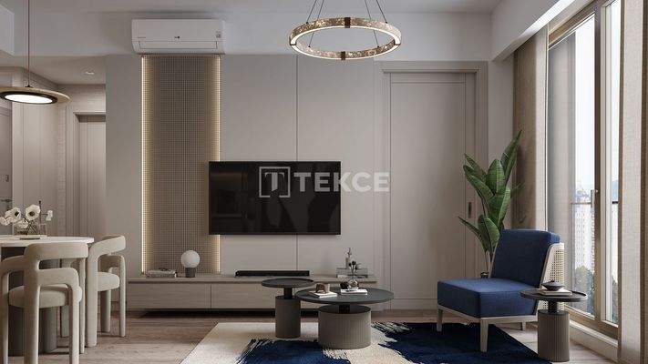 Elegant Apartments Near the Metro Station in Zeytinburnu Istanbul