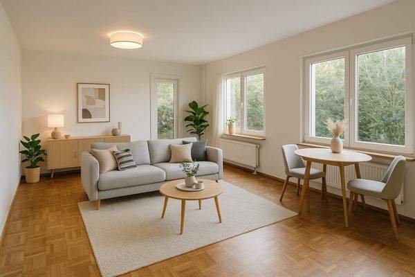 EG Wohzimmer Beispielbild KI
