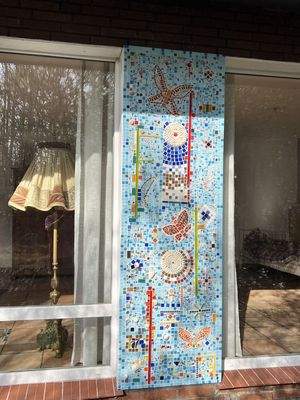 Mosaikkunst Fassade