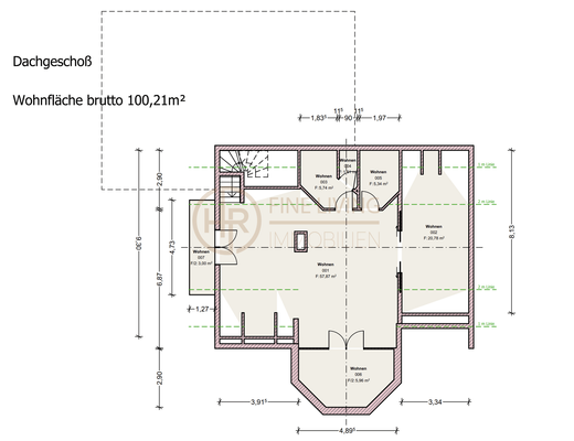 Grundriss Dachgeschoss