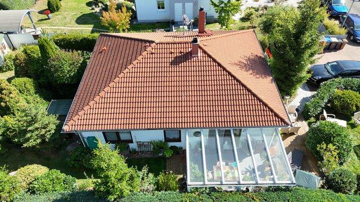Haus oben Wintergarten