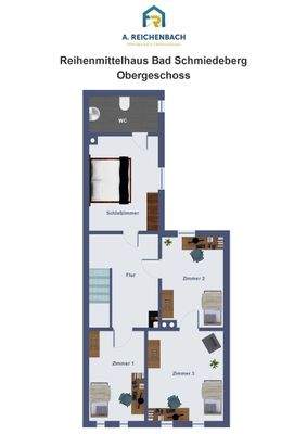 Grundriss Obergeschoss