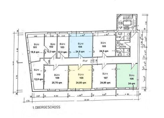 Grundriss 1OG