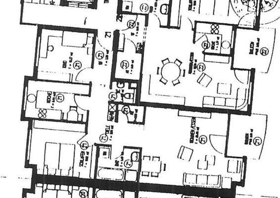 Grundriss Wohnung WE 21