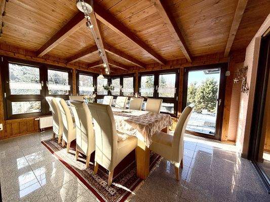 beheizter Wintergarten