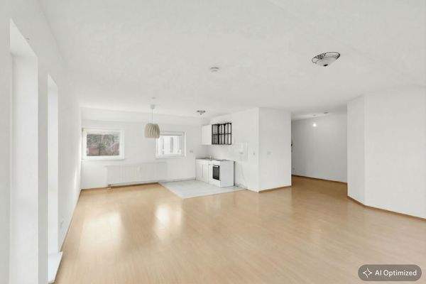 Im unmöblierten Zustand