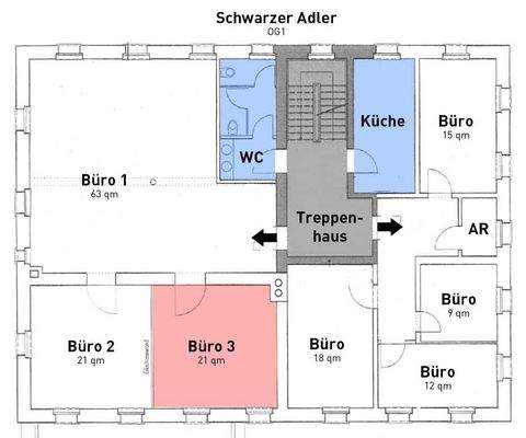 Grundriss Büro 3