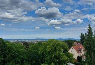 Blick aus der PENTHOUSE-Wohnung