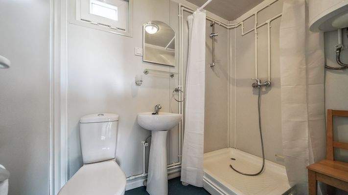 Duschbereich Bürocontainer