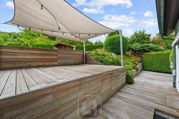 Geschützte Terrasse