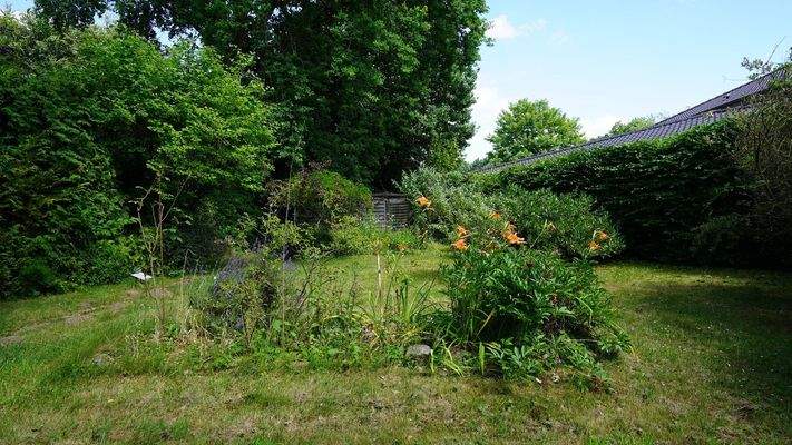 Ein fantastischer Blick in den Garten