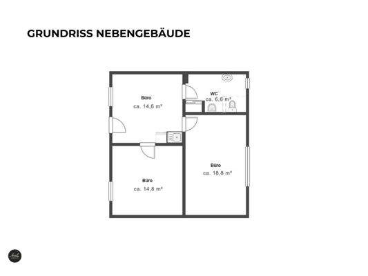 Grundriss - Nebengebäude